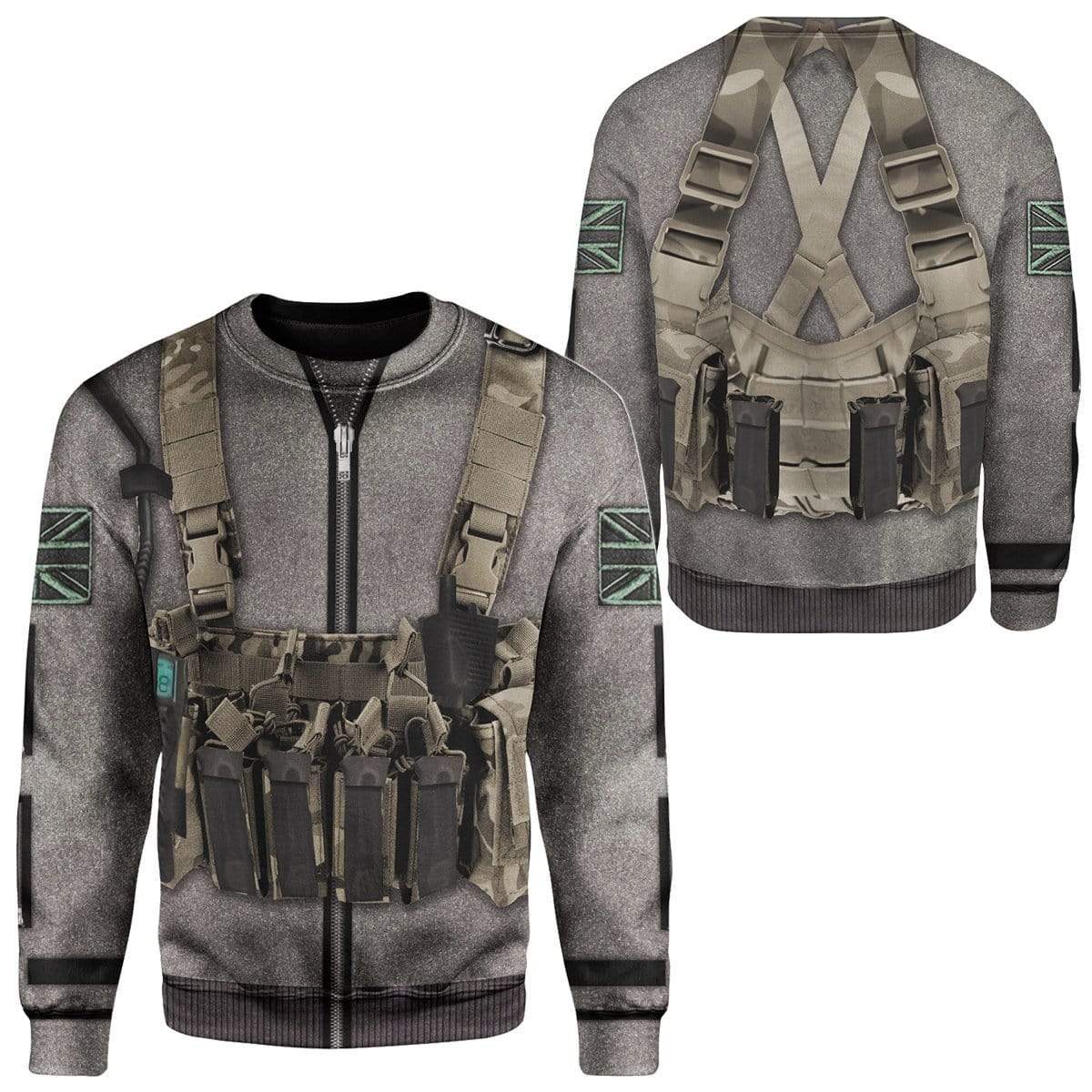 Cosplay Call Of Duty MW2 Simon Ghost Riley Costume Hoodie Sweatshirt T-Shirt Sweatpants Tracksuit - Stormmerch Exclusive