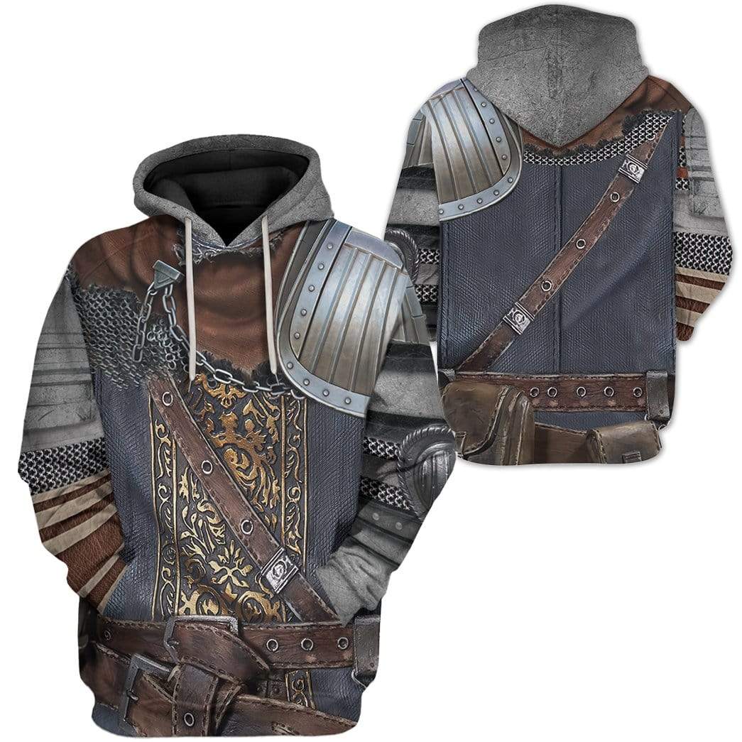 Cosplay Dark Souls Chosen Undead Costume Hoodie Sweatshirt T-Shirt Sweatpants Tracksuit - Stormmerch Exclusive
