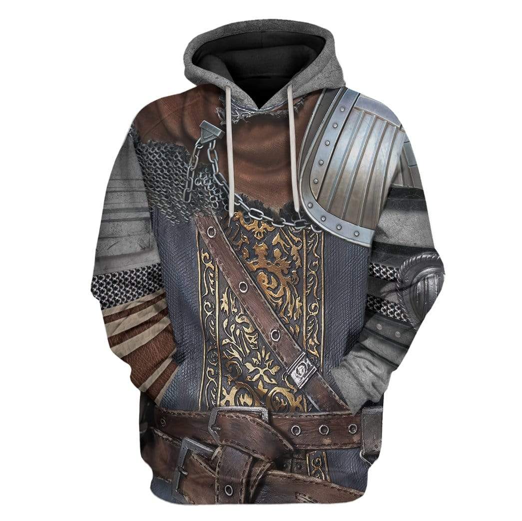 Cosplay Dark Souls Chosen Undead Costume Hoodie Sweatshirt T-Shirt Sweatpants Tracksuit - Stormmerch Exclusive
