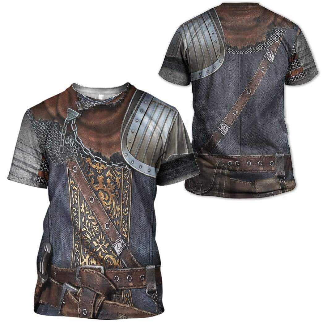 Cosplay Dark Souls Chosen Undead Costume Hoodie Sweatshirt T-Shirt Sweatpants Tracksuit - Stormmerch Exclusive