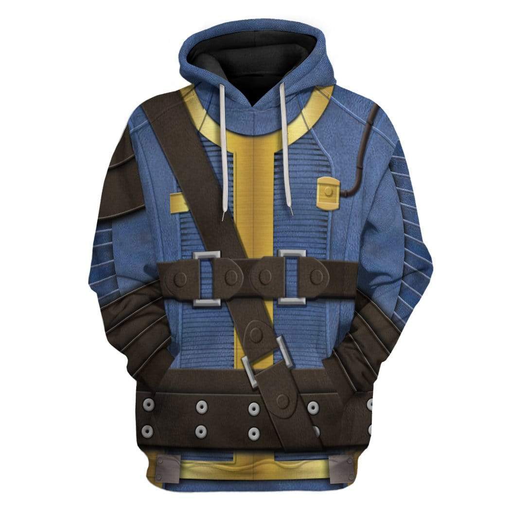 Cosplay Fallout Sole Survivor Costume Hoodie Sweatshirt T-Shirt Sweatpants Tracksuit - Stormmerch Exclusive