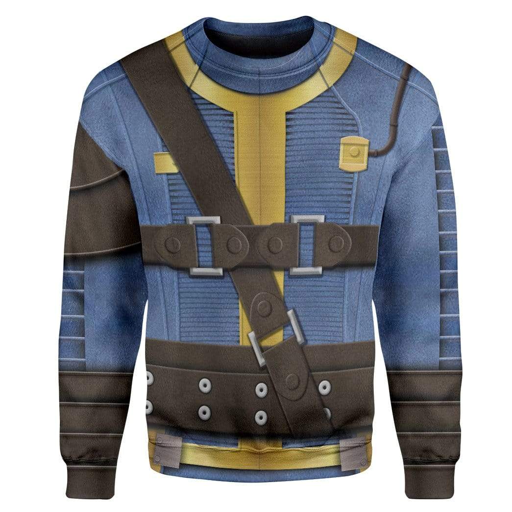 Cosplay Fallout Sole Survivor Costume Hoodie Sweatshirt T-Shirt Sweatpants Tracksuit - Stormmerch Exclusive