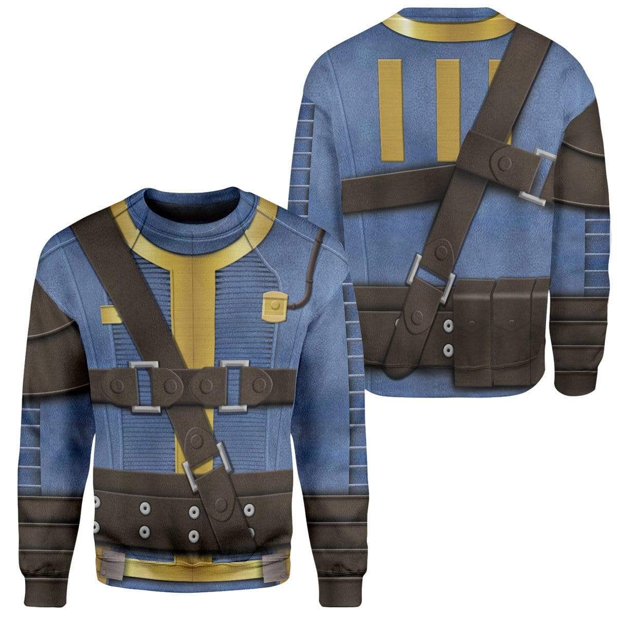 Cosplay Fallout Sole Survivor Costume Hoodie Sweatshirt T-Shirt Sweatpants Tracksuit - Stormmerch Exclusive