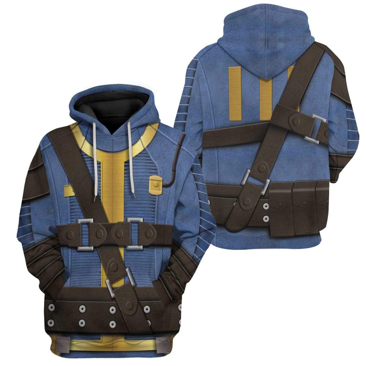 Cosplay Fallout Sole Survivor Costume Hoodie Sweatshirt T-Shirt Sweatpants Tracksuit - Stormmerch Exclusive