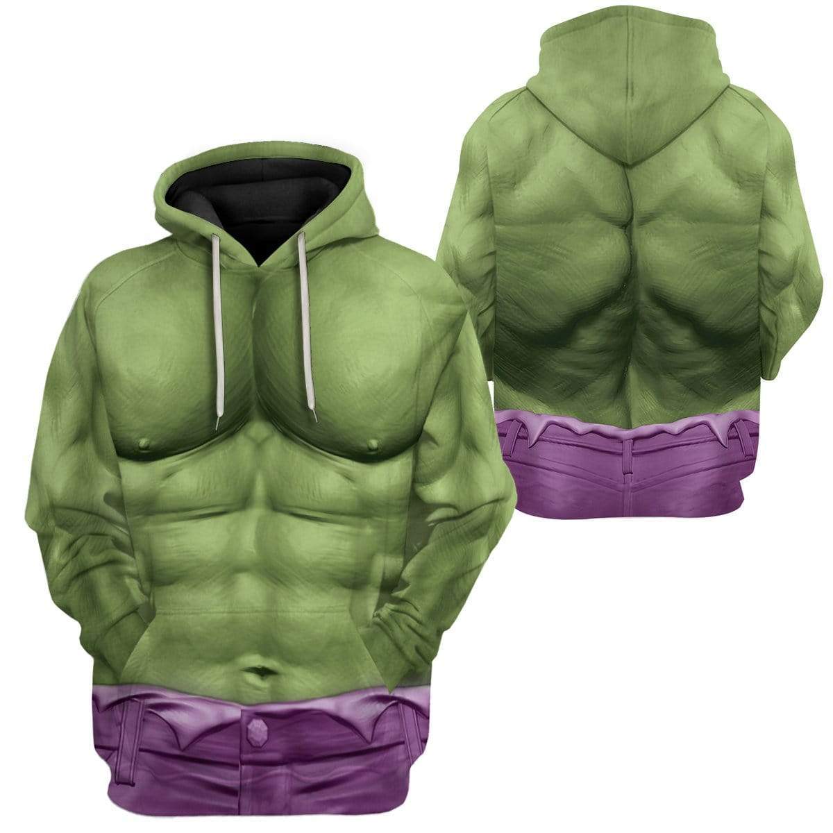 Cosplay Incredible Hulk Costume Hoodie Sweatshirt T-Shirt Sweatpants Tracksuit - Stormmerch Exclusive