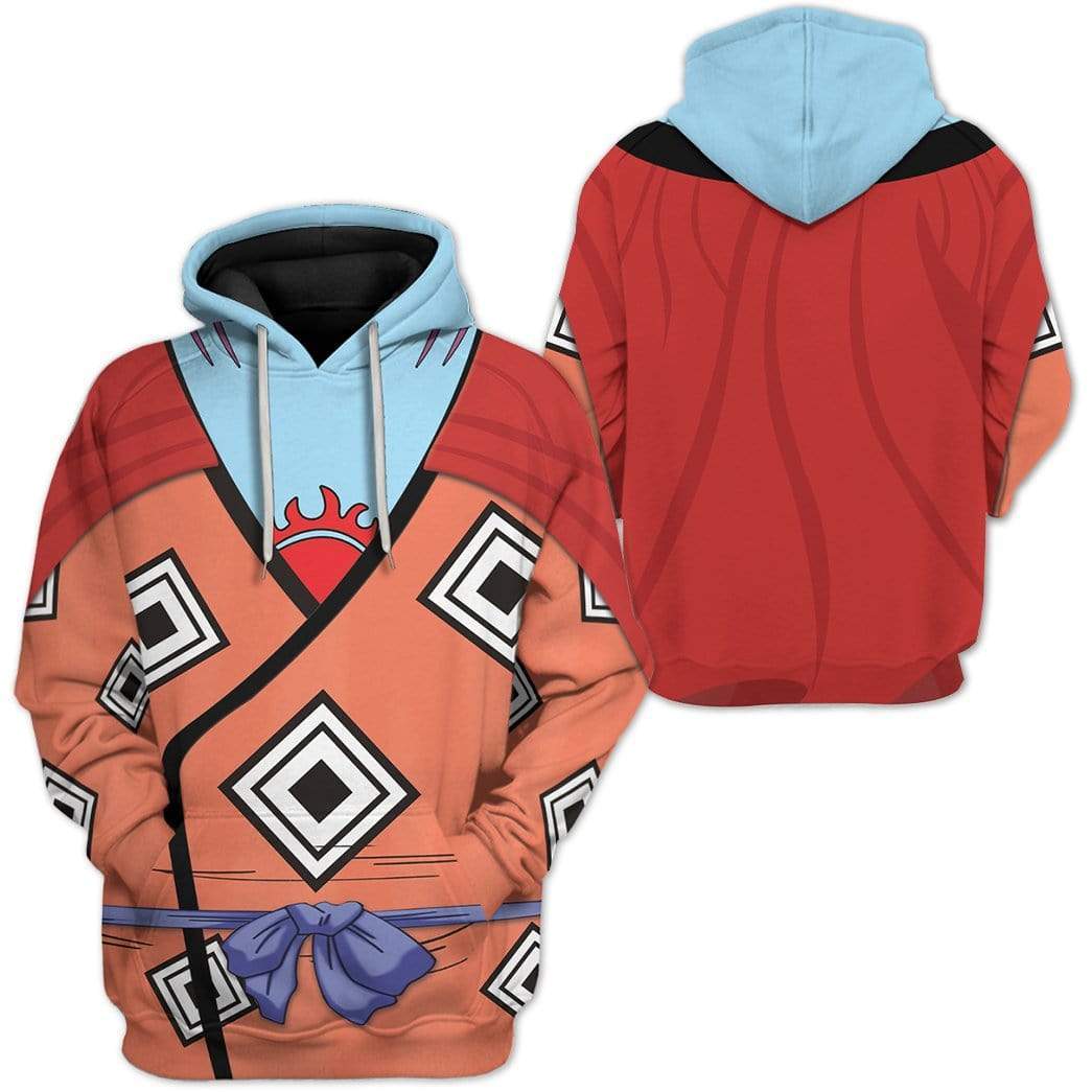 Cosplay Jinbe One Piece Costume Hoodie Sweatshirt T-Shirt Sweatpants Tracksuit - Stormmerch Exclusive
