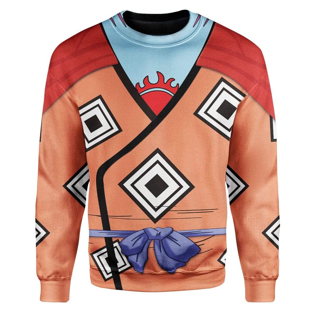 Cosplay Jinbe One Piece Costume Hoodie Sweatshirt T-Shirt Sweatpants Tracksuit - Stormmerch Exclusive