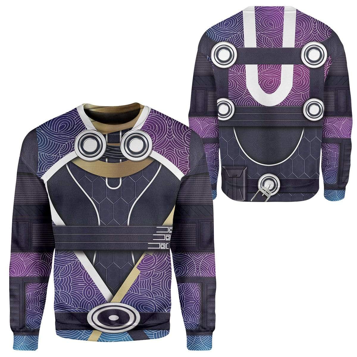Cosplay Mass Effect Tali Vas Normandy Costume Hoodie Sweatshirt T-Shirt Sweatpants Tracksuit - Stormmerch Exclusive