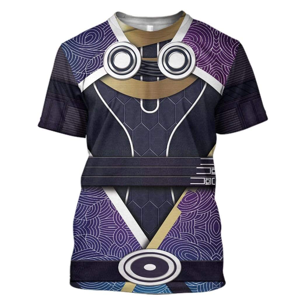 Cosplay Mass Effect Tali Vas Normandy Costume Hoodie Sweatshirt T-Shirt Sweatpants Tracksuit - Stormmerch Exclusive