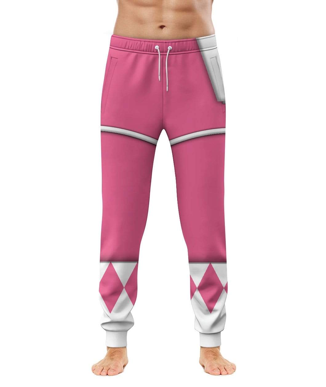 Cosplay Pink MIGHTY MORPHIN Power Ranger Costume Hoodie Sweatshirt T-Shirt Sweatpants Tracksuit - Stormmerch Exclusive
