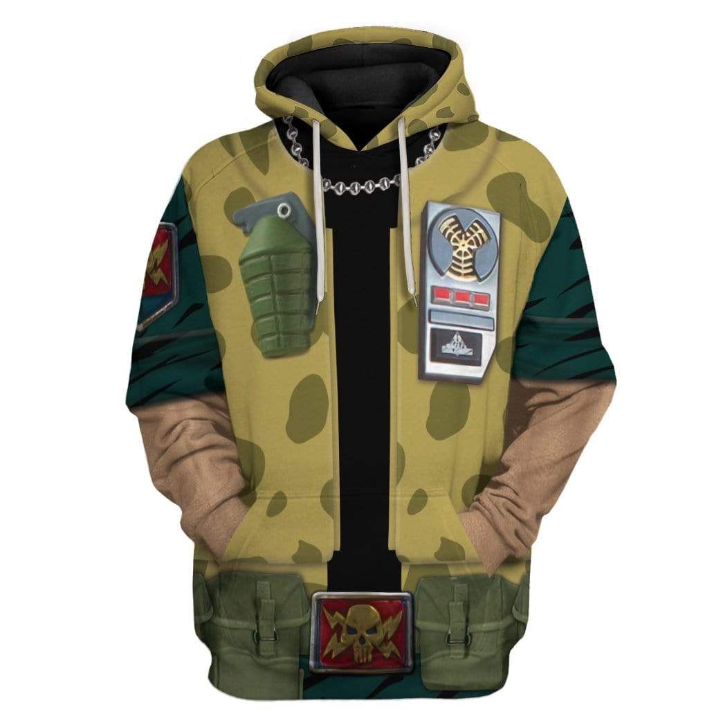 Cosplay Small Soldiers Commando Elite Costume Hoodie Sweatshirt T-Shirt Sweatpants Tracksuit - Stormmerch Exclusive