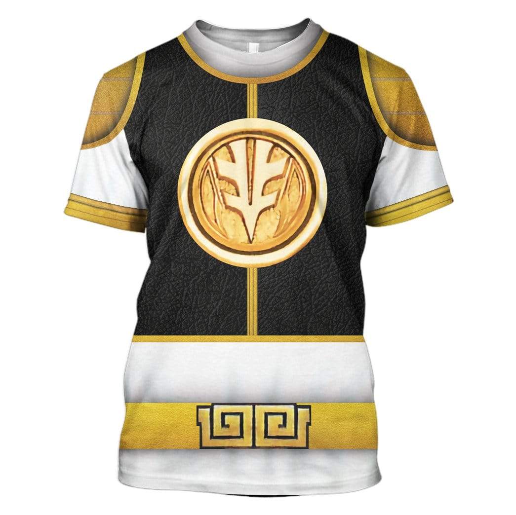 Cosplay White Ranger Costume Hoodie Sweatshirt T-Shirt Sweatpants Tracksuit - Stormmerch Exclusive