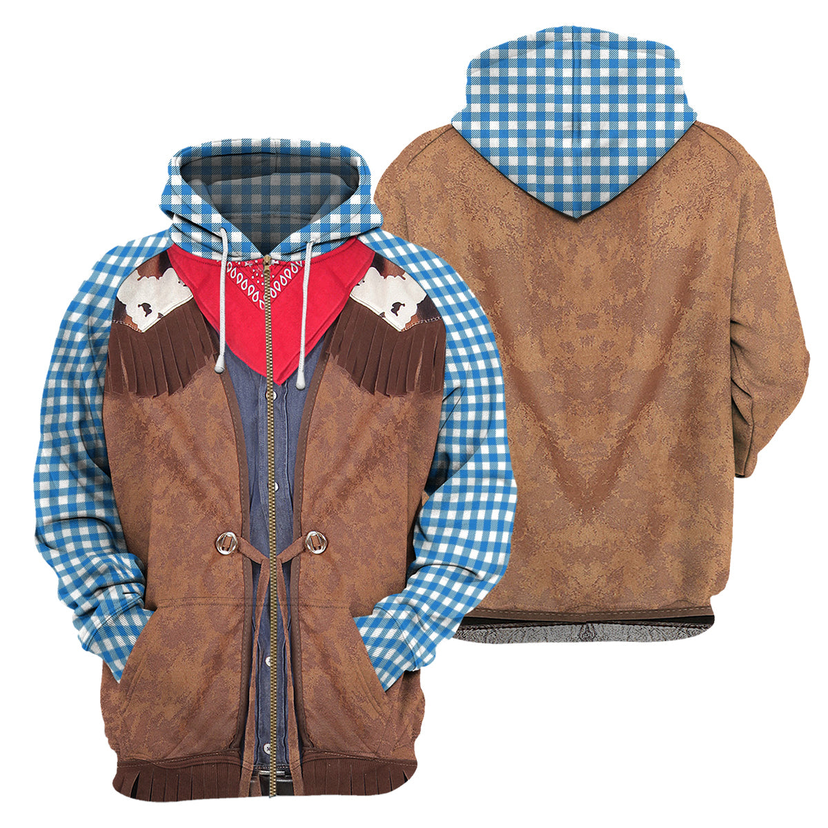 Cowboy Costume Hoodie Sweatshirt T-Shirt Sweatpants Tracksuit - Stormmerch Exclusive