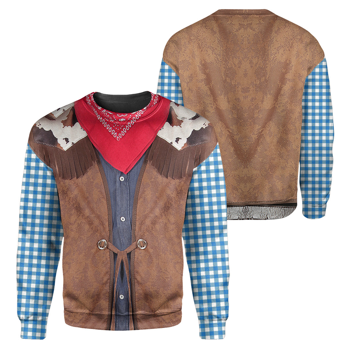 Cowboy Costume Hoodie Sweatshirt T-Shirt Sweatpants Tracksuit - Stormmerch Exclusive