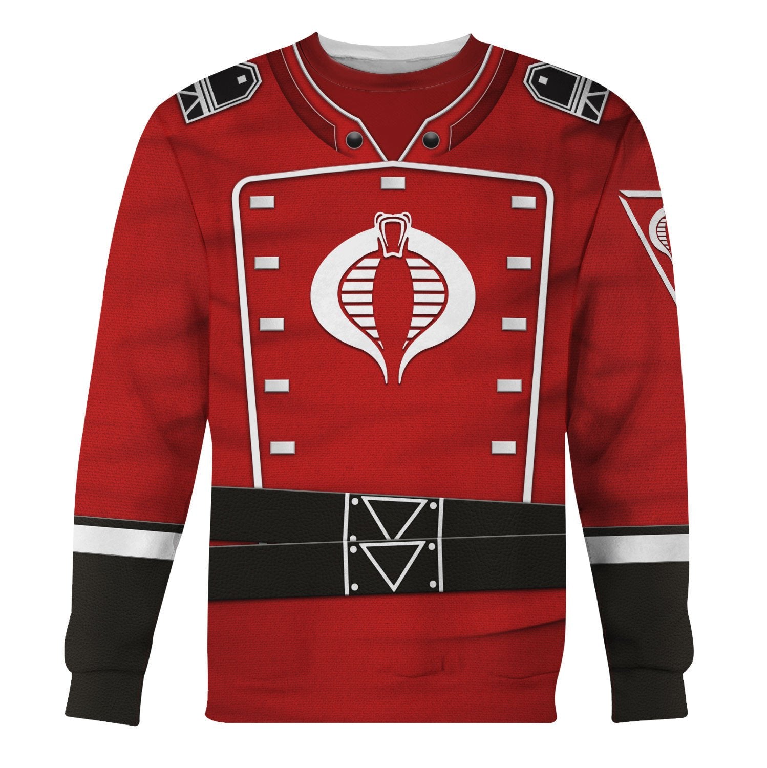 Crimson Guard (G.I. Joe) Costumes Hoodie Sweatshirt T-Shirt Tracksuit - Stormmerch Exclusive