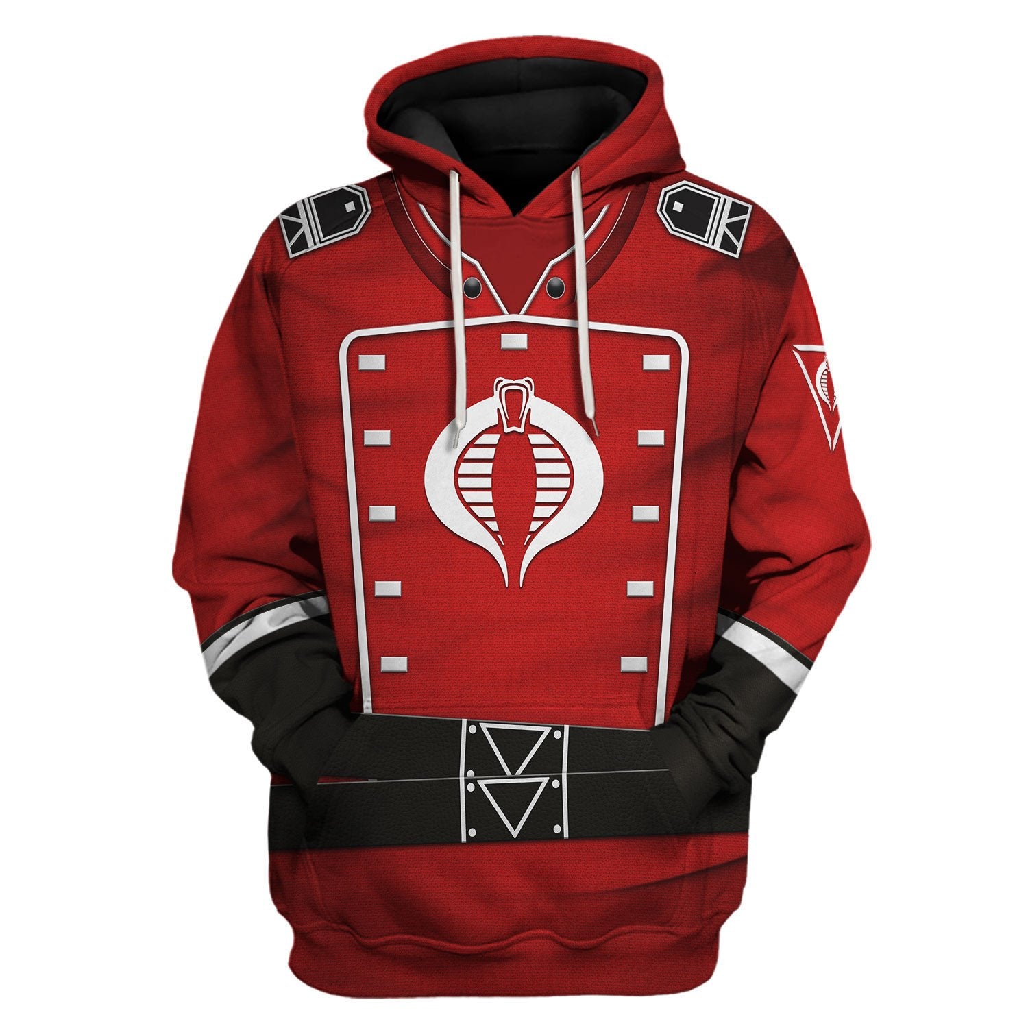 Crimson Guard (G.I. Joe) Costumes Hoodie Sweatshirt T-Shirt Tracksuit - Stormmerch Exclusive