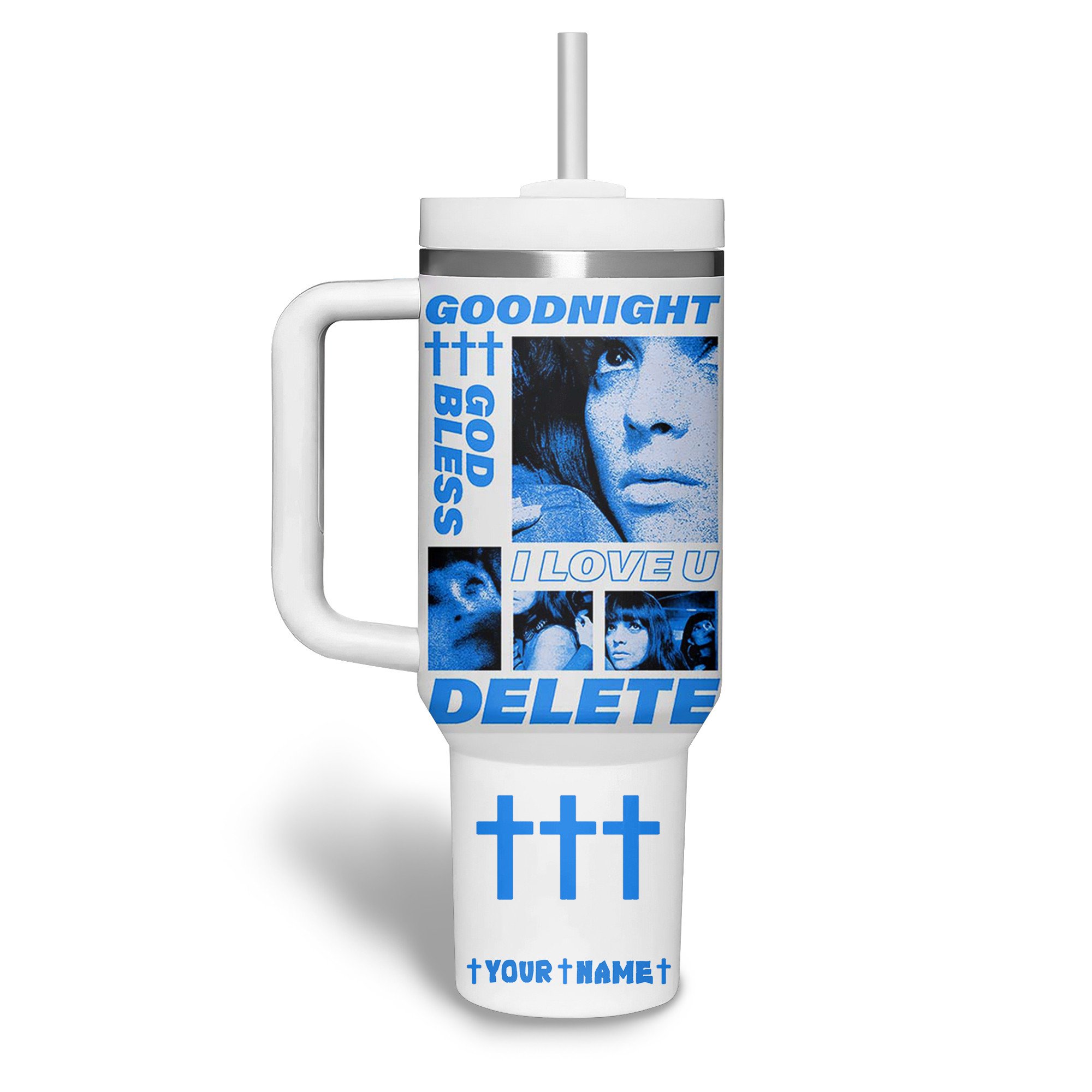 Crosses Music Custom Stanley Cup 40 oz 30 oz Tumbler With Handle