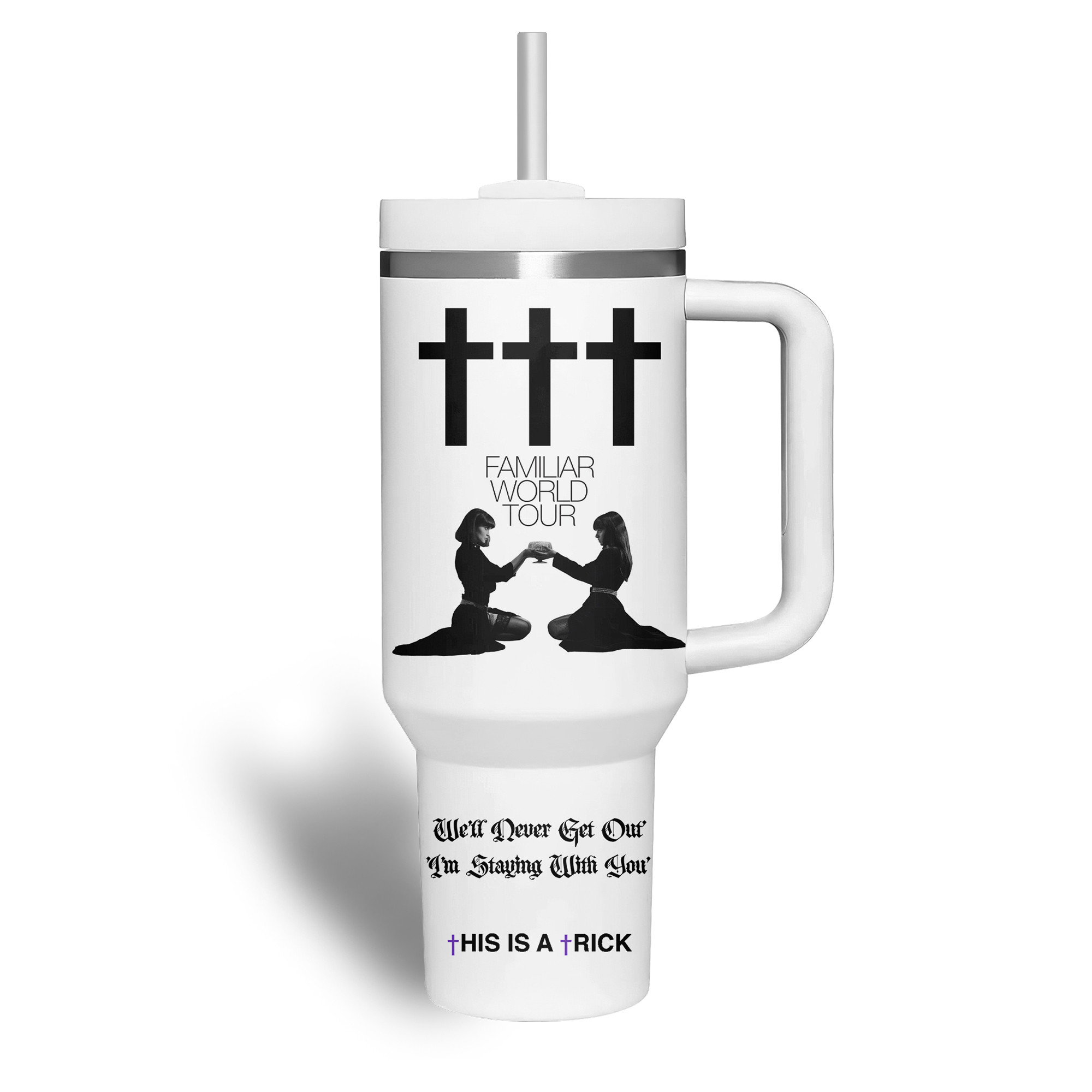 Crosses Music Custom Stanley Cup 40 oz 30 oz Tumbler With Handle