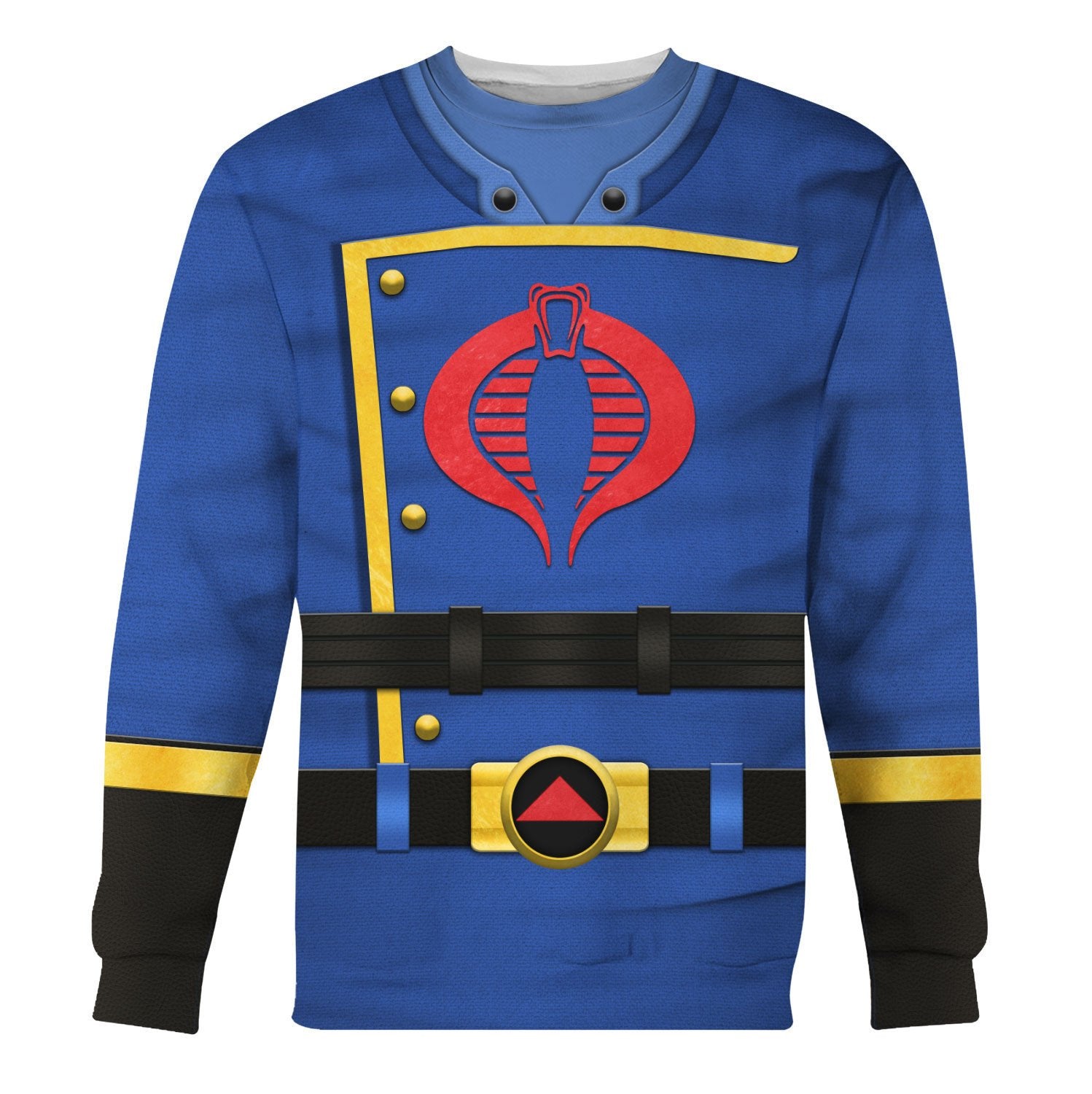 CustomsPig Cobra Commander V1 (G.I. Joe) Costumes Hoodie Sweatshirt T-Shirt - Stormmerch Exclusive