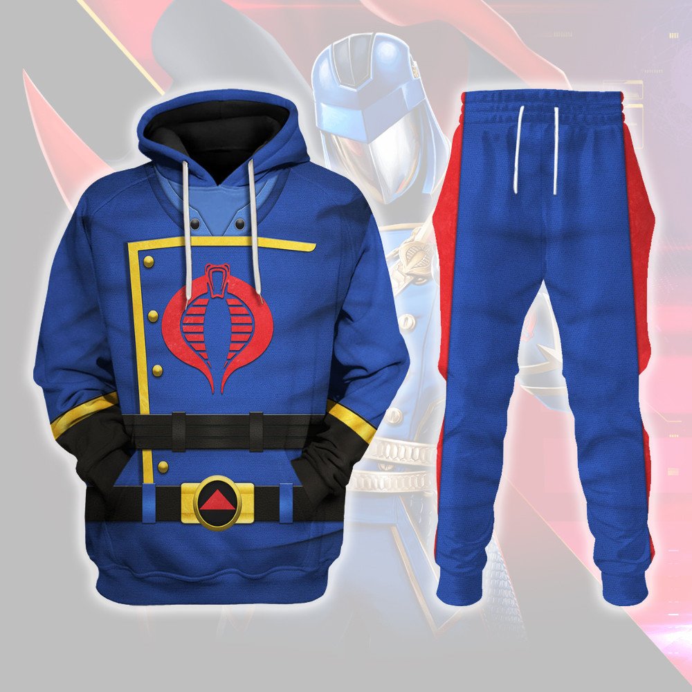 CustomsPig Cobra Commander V1 (G.I. Joe) Costumes Hoodie Sweatshirt T-Shirt - Stormmerch Exclusive