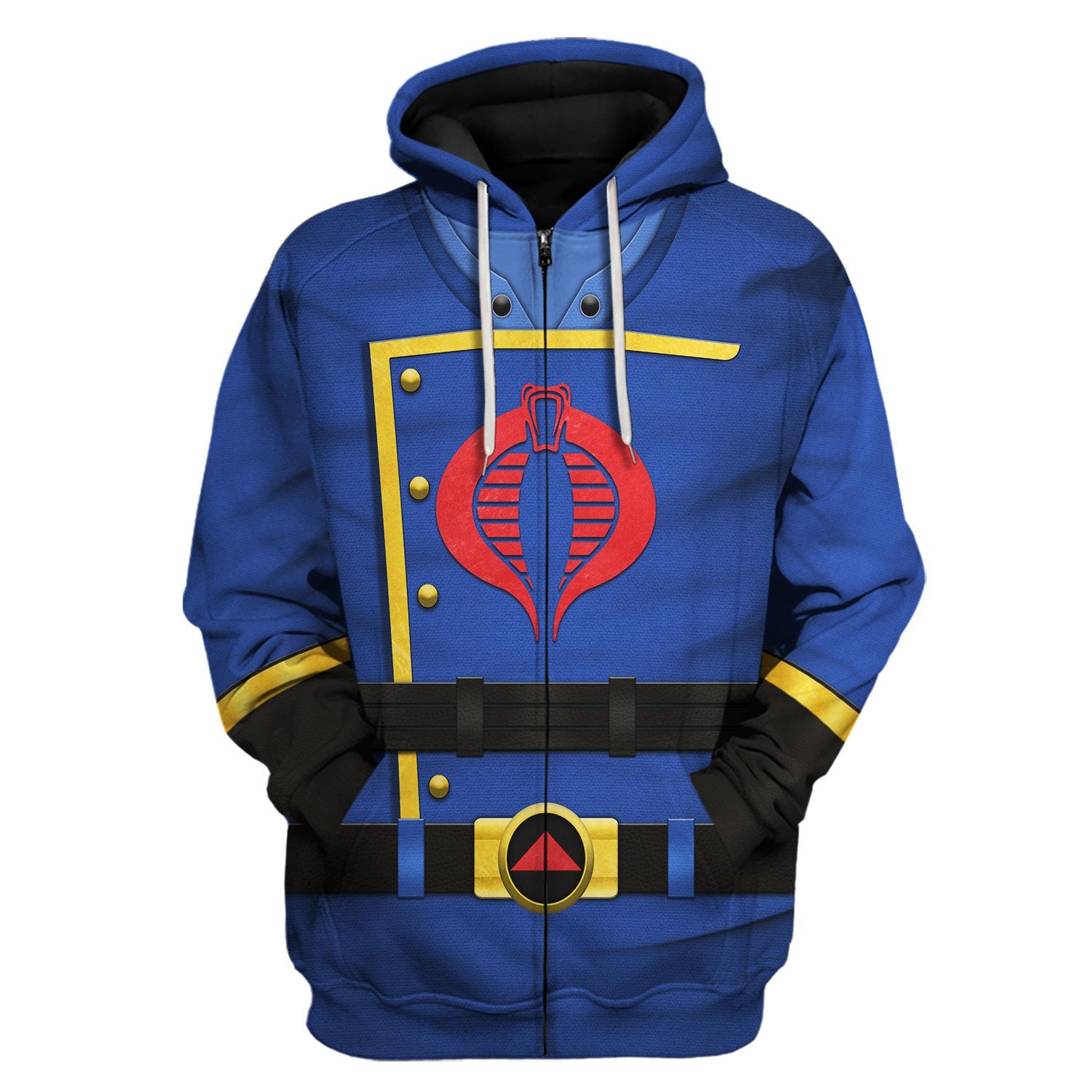 CustomsPig Cobra Commander V1 (G.I. Joe) Costumes Hoodie Sweatshirt T-Shirt - Stormmerch Exclusive