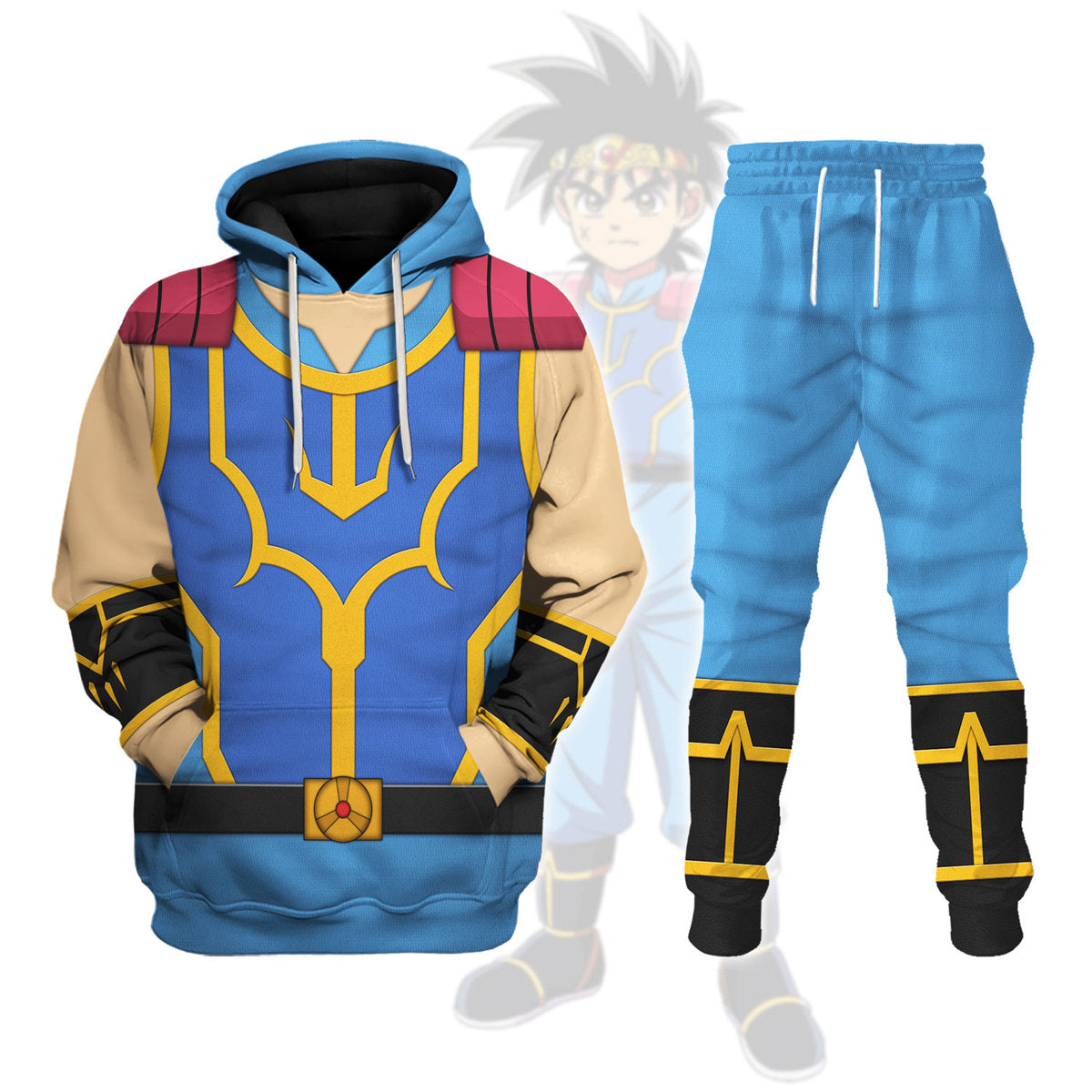 Dai Dragon Quest Hoodie T-shirt Sweatpants Cosplay - Stormmerch Exclusive
