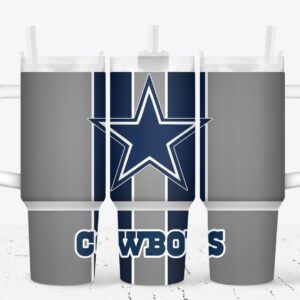 Dallas Cowboys NFL Custom Stanley Cup 40 oz 30 oz Tumbler With Handle