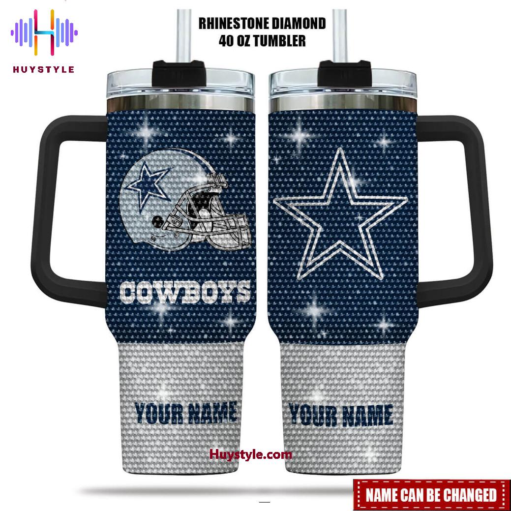 Dallas Cowboys NFL Custom Stanley Cup 40 oz 30 oz Tumbler With Handle