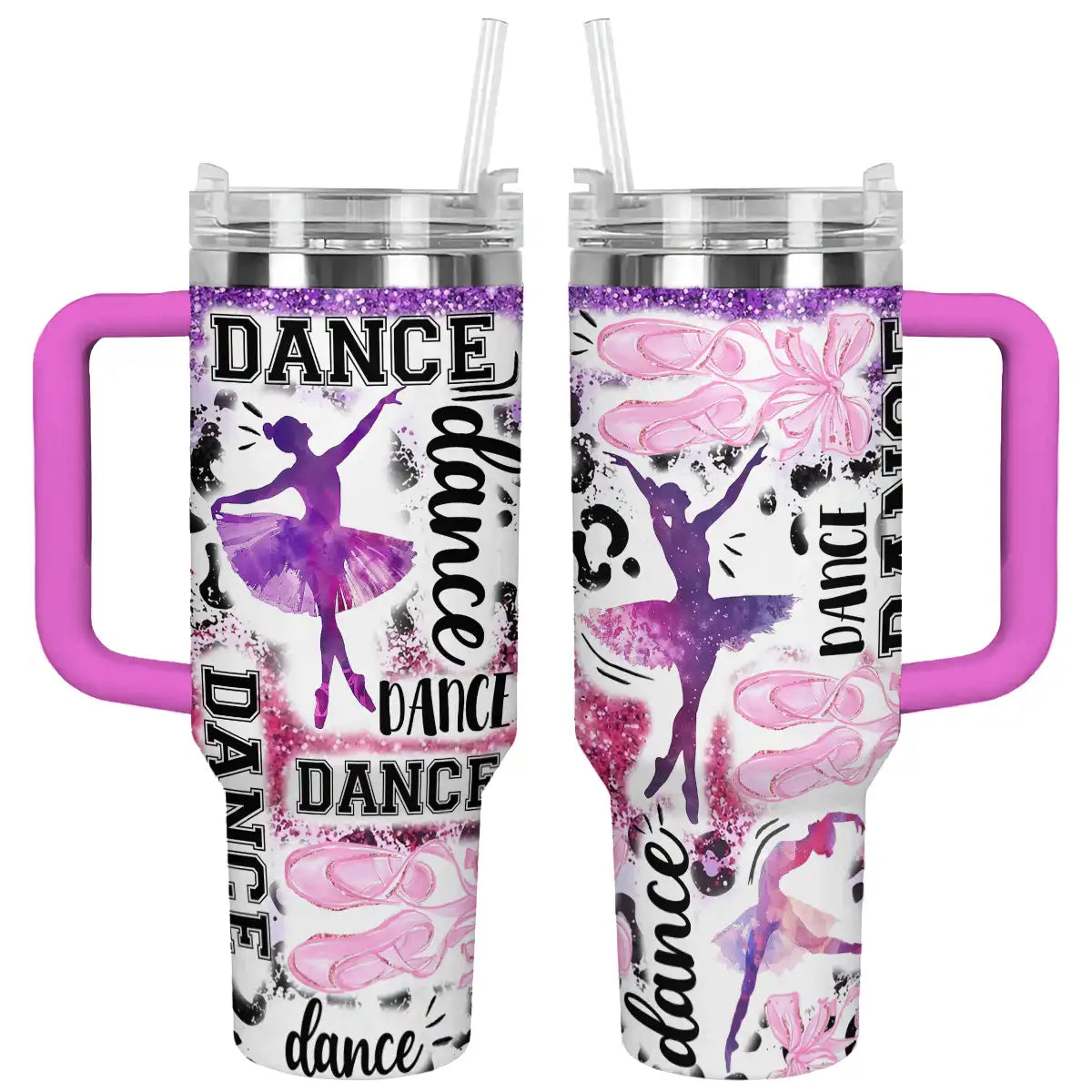 Dance Fever Ballet Custom Stanley Cup 40 oz 30 oz Tumbler With Handle