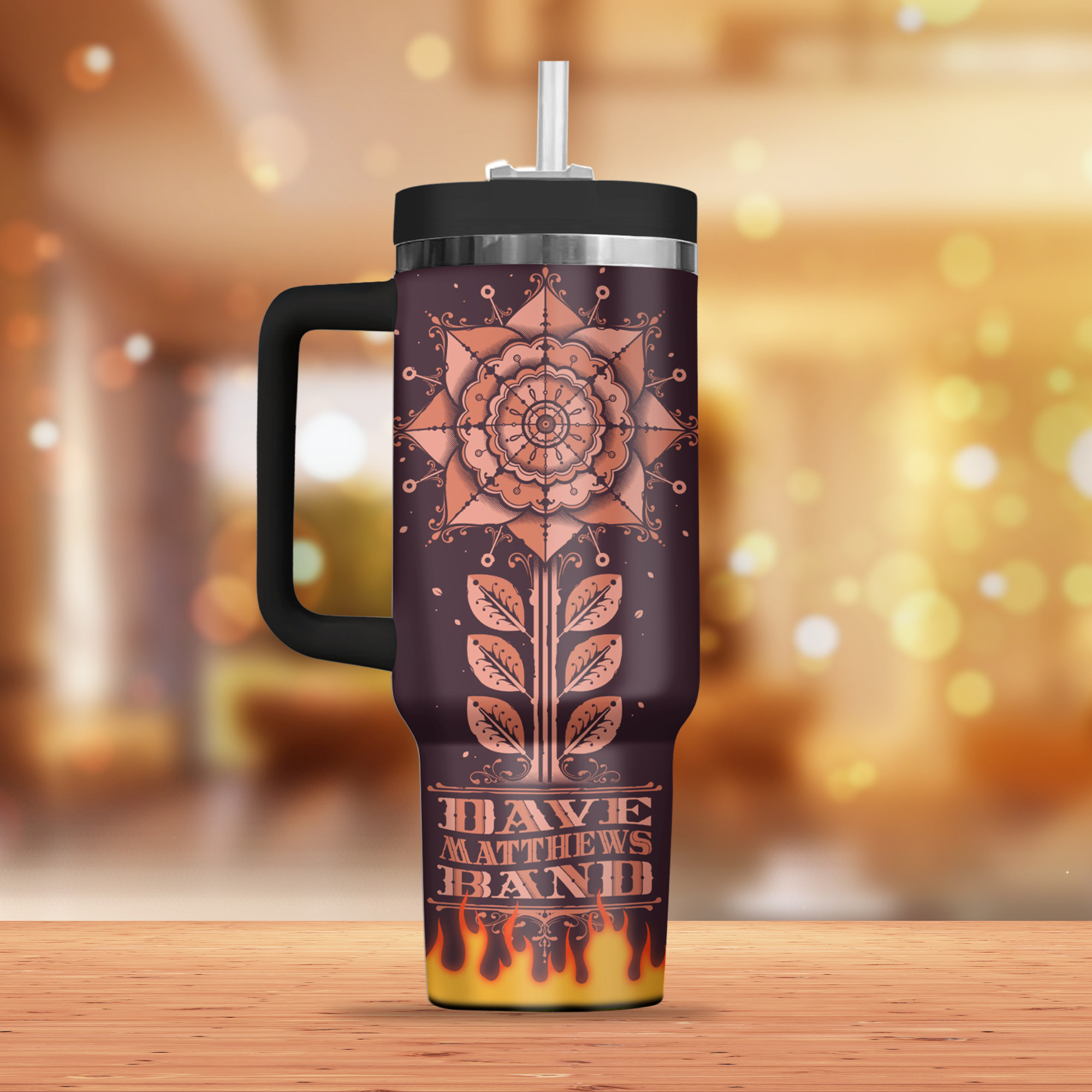 Dave Matthews Band Music Custom Stanley Cup 40 oz 30 oz Tumbler With Handle