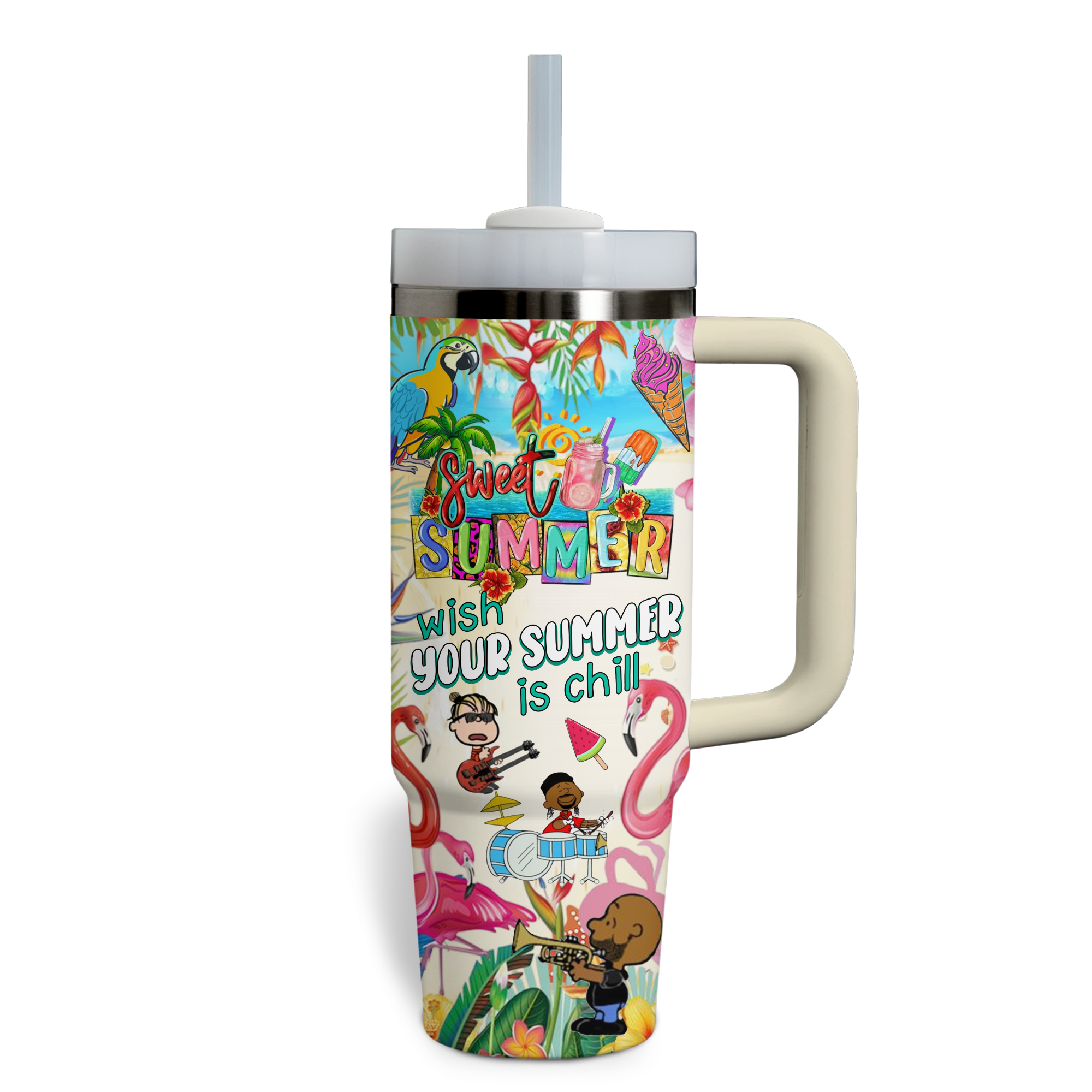 Dave Matthews Band Music Custom Stanley Cup 40 oz 30 oz Tumbler With Handle