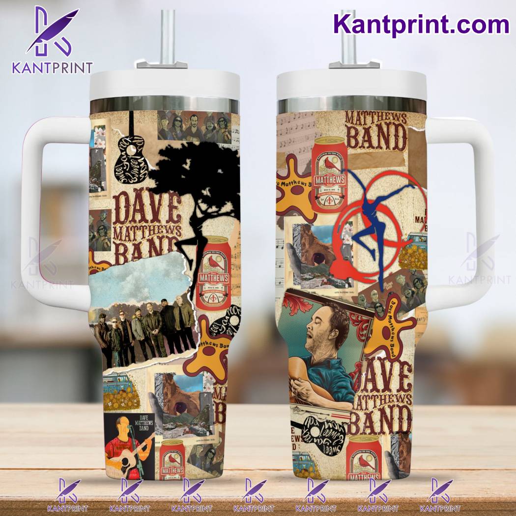 Dave Matthews Band Tour 2024 Music Custom Stanley Cup 40 oz 30 oz Tumbler With Handle