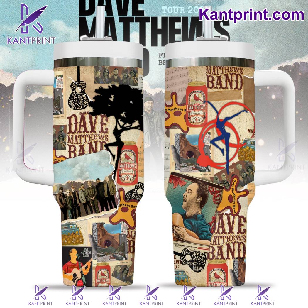 Dave Matthews Band Tour 2024 Music Custom Stanley Cup 40 oz 30 oz Tumbler With Handle