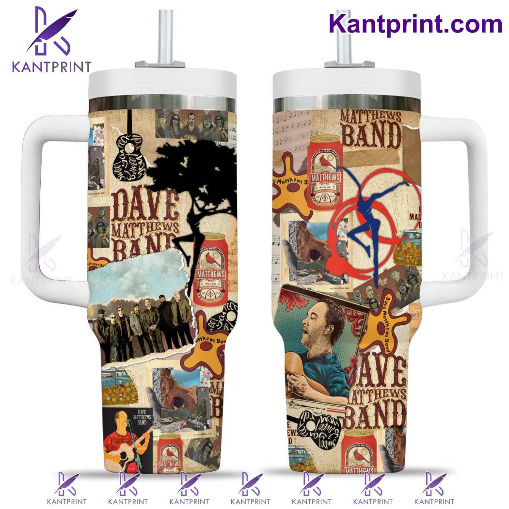 Dave Matthews Band Tour 2024 Music Custom Stanley Cup 40 oz 30 oz Tumbler With Handle