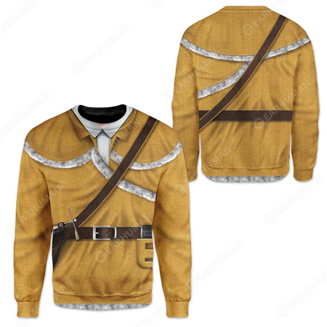 Davy Crockett Costume Hoodie Sweatshirt T-Shirt Sweatpants Tracksuit - Stormmerch Exclusive