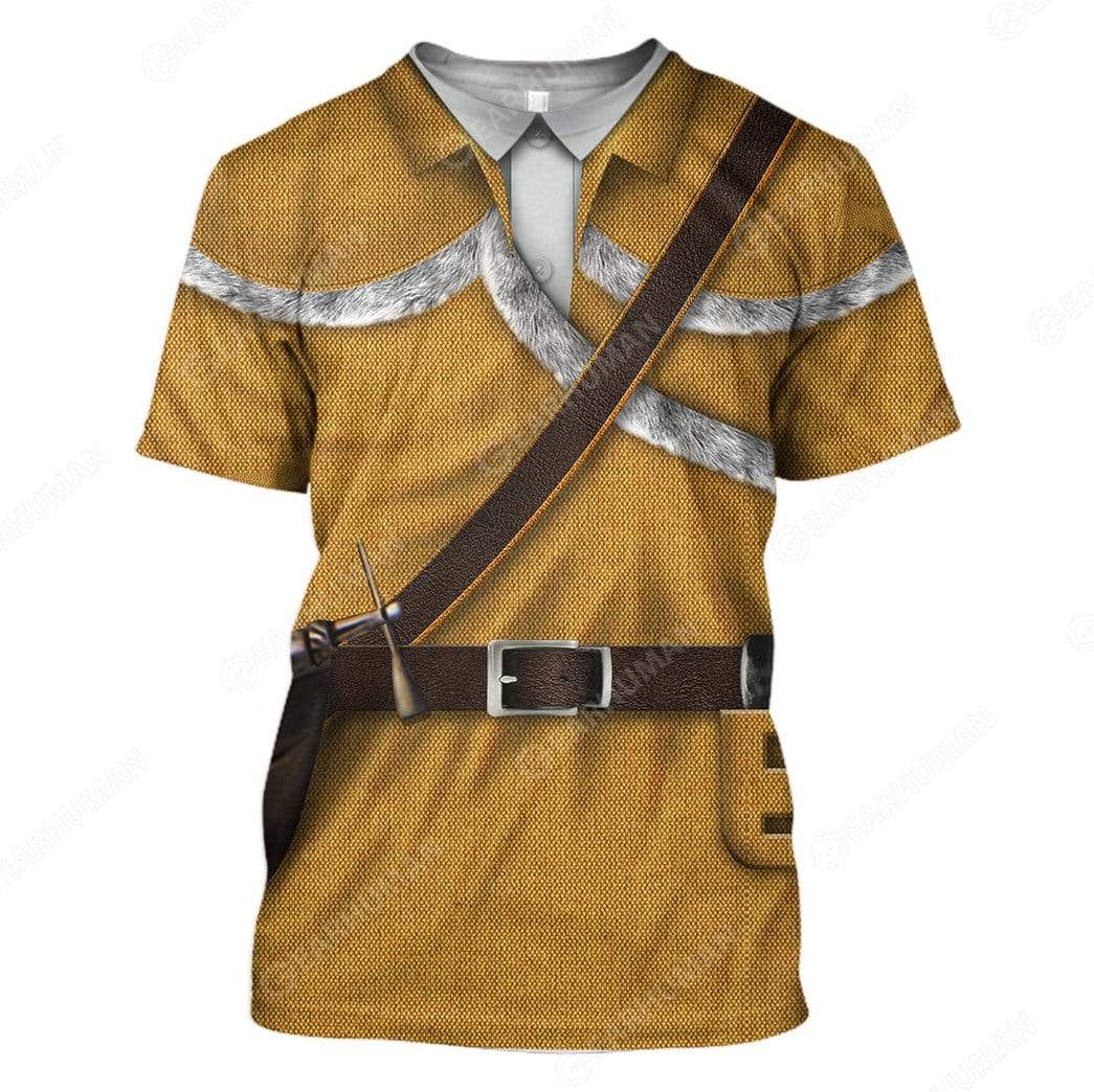 Davy Crockett Costume Hoodie Sweatshirt T-Shirt Sweatpants Tracksuit - Stormmerch Exclusive