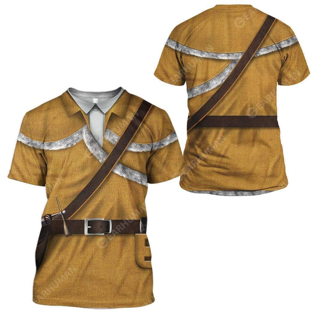 Davy Crockett Costume Hoodie Sweatshirt T-Shirt Sweatpants Tracksuit - Stormmerch Exclusive