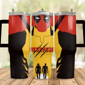 Deadpool Movies Custom Stanley Cup 40 oz 30 oz Tumbler With Handle