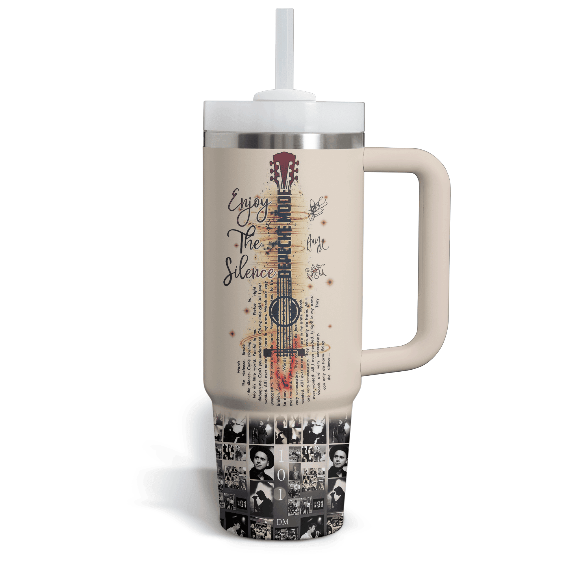 Depeche Mode Music Custom Stanley Cup 40 oz 30 oz Tumbler With Handle