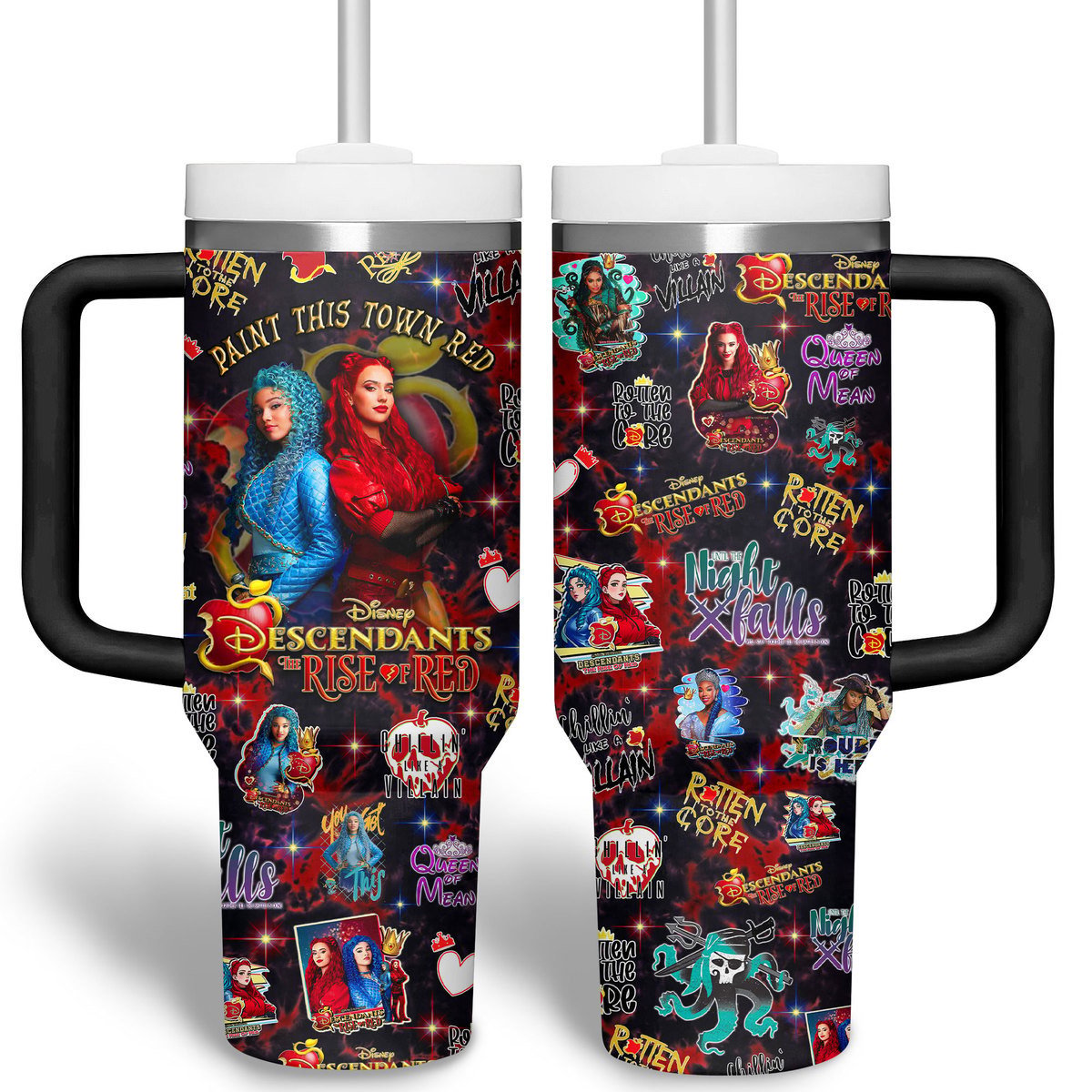 Descendants TV Series Custom Stanley Cup 40 oz 30 oz Tumbler With Handle