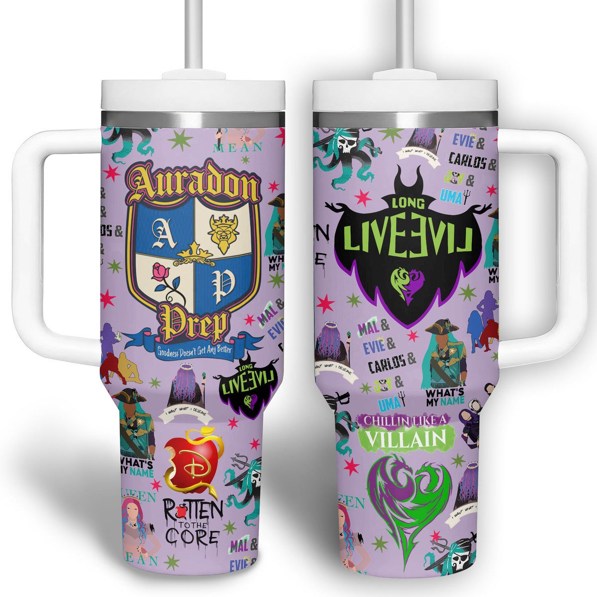 Descendants TV Series Custom Stanley Cup 40 oz 30 oz Tumbler With Handle