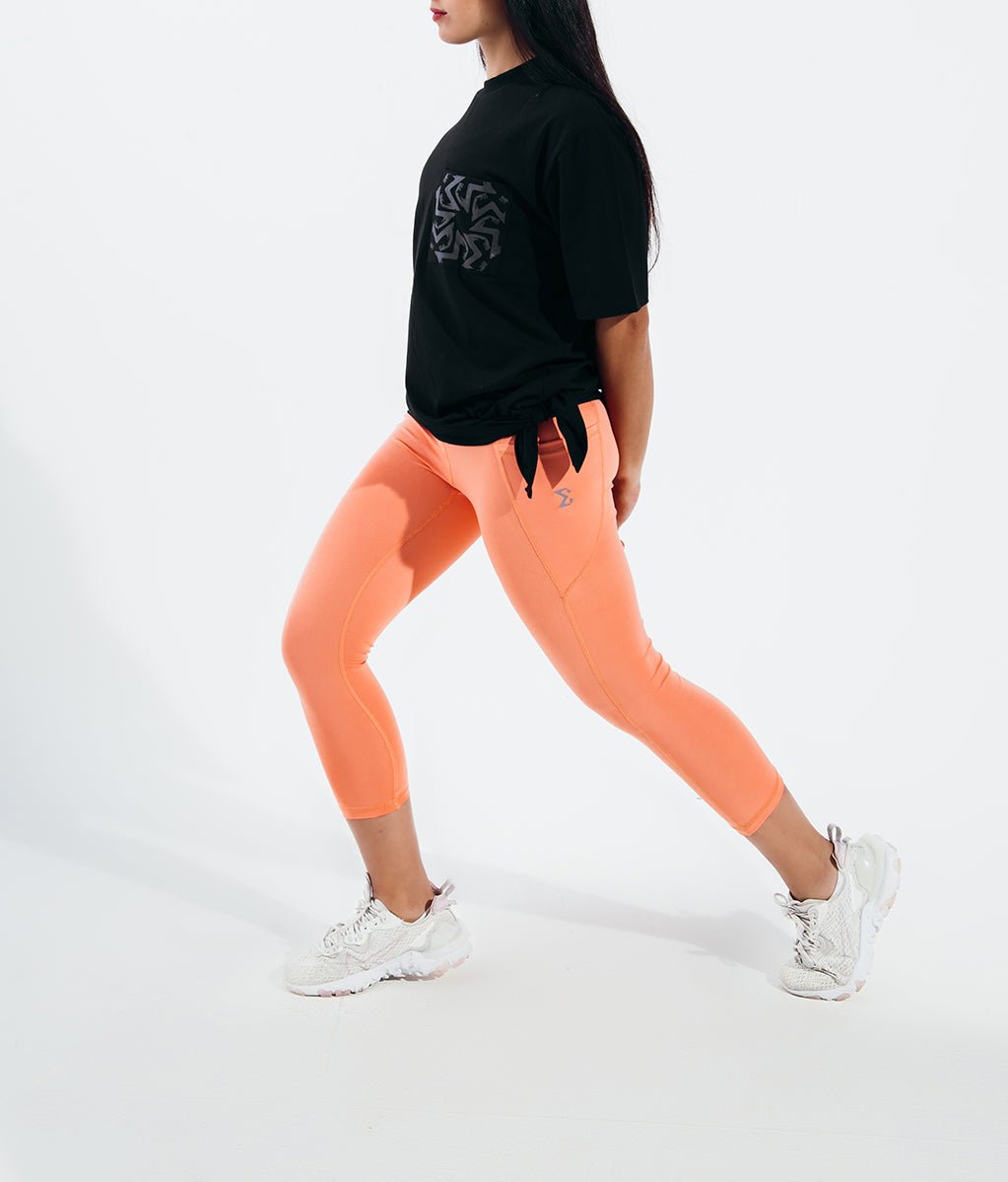 Dessert Rose Crucial Basic Gym Sport Workout Leggings