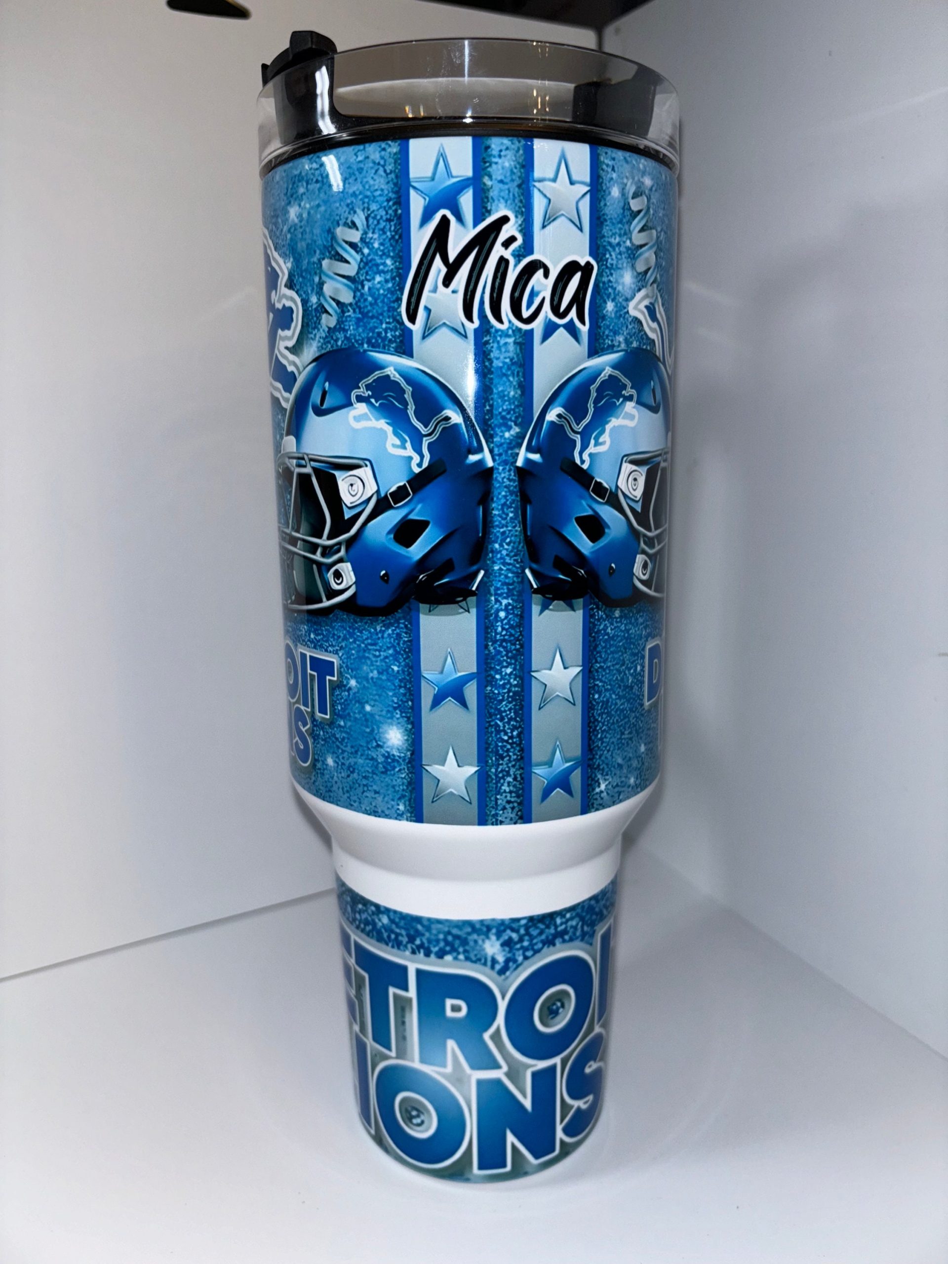 Detroit Lions NFL Custom Stanley Cup 40 oz 30 oz Tumbler With Handle