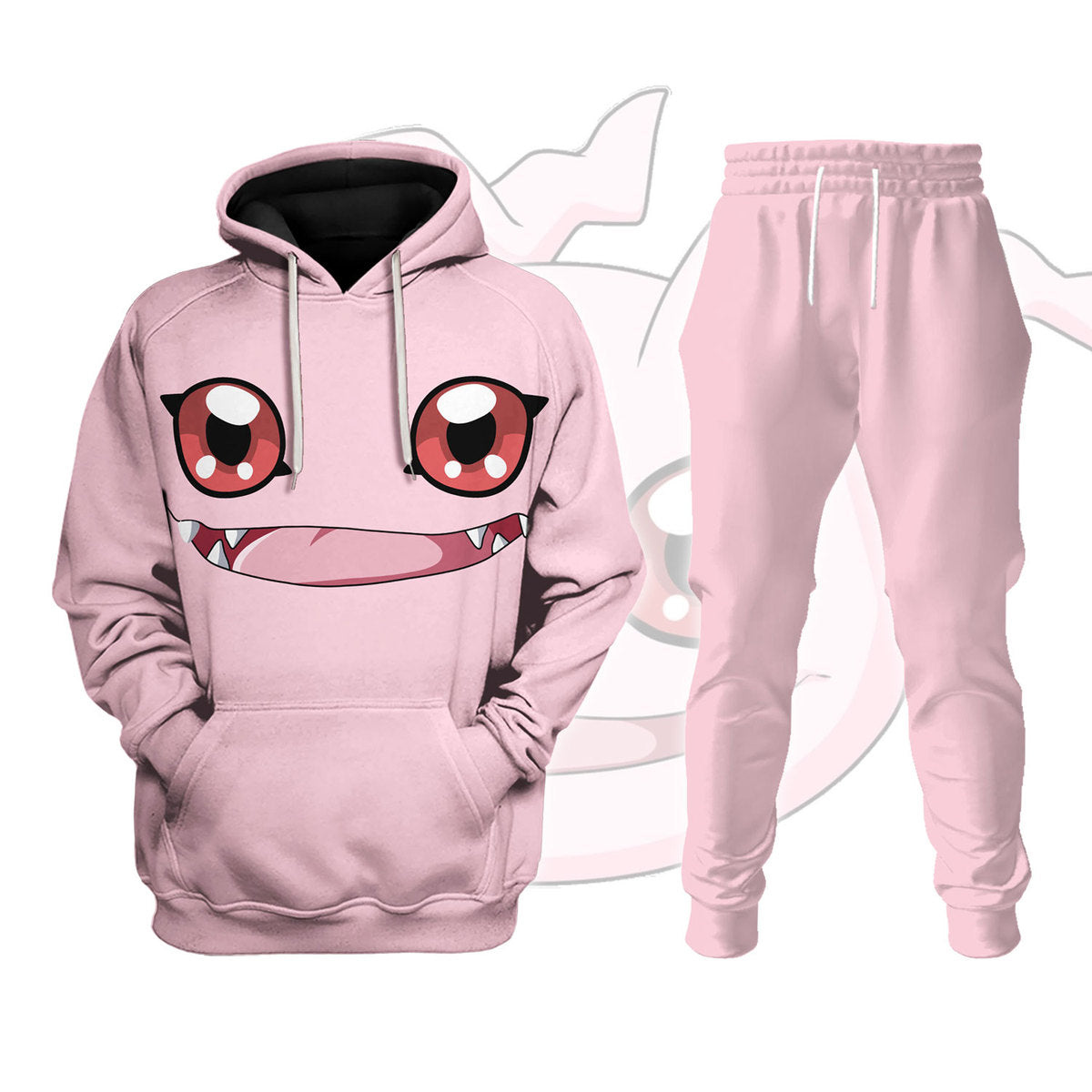 Digimon Adventure Koromon Hoodie T-shirt Sweatpants Cosplay - Stormmerch Exclusive