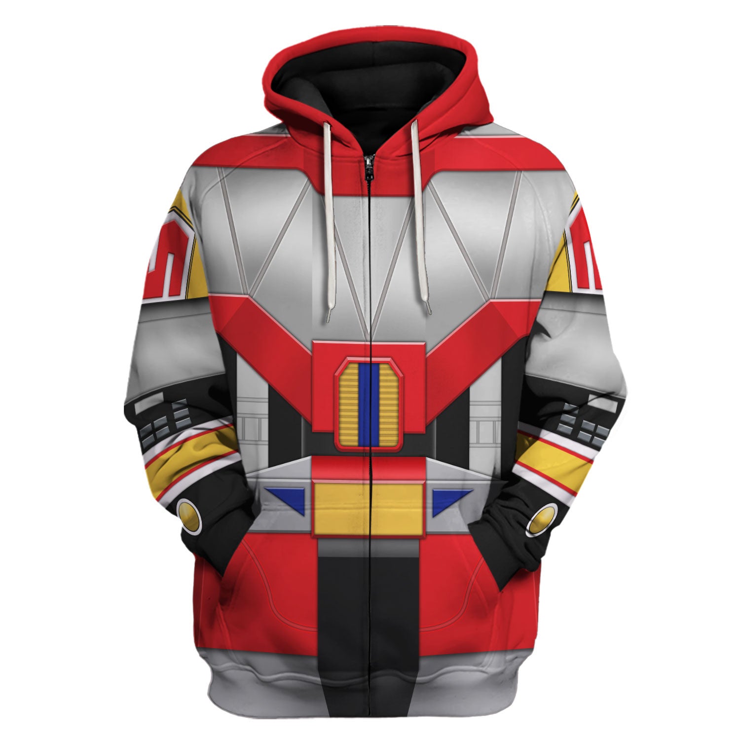 Dino Megazord Mighty Morphin Hoodies Sweatshirt T-shirt Hawaiian - Stormmerch Exclusive
