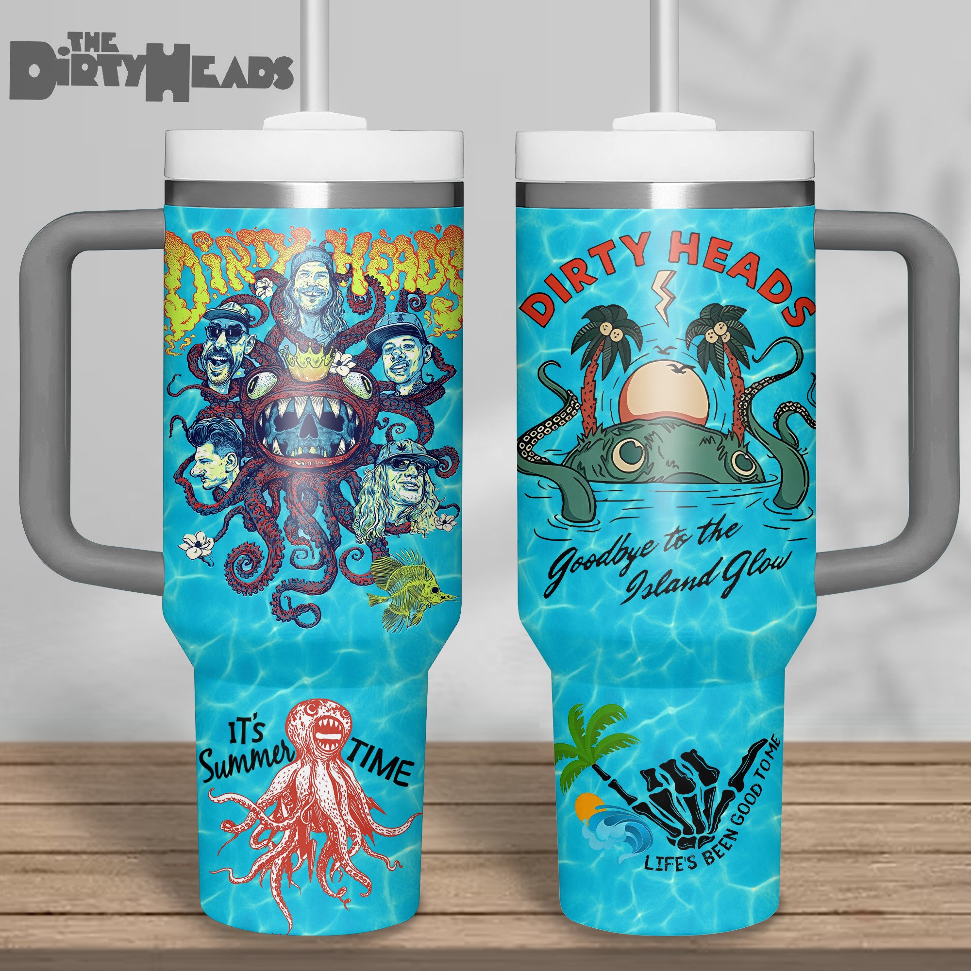 Dirty Heads Music Custom Stanley Cup 40 oz 30 oz Tumbler With Handle