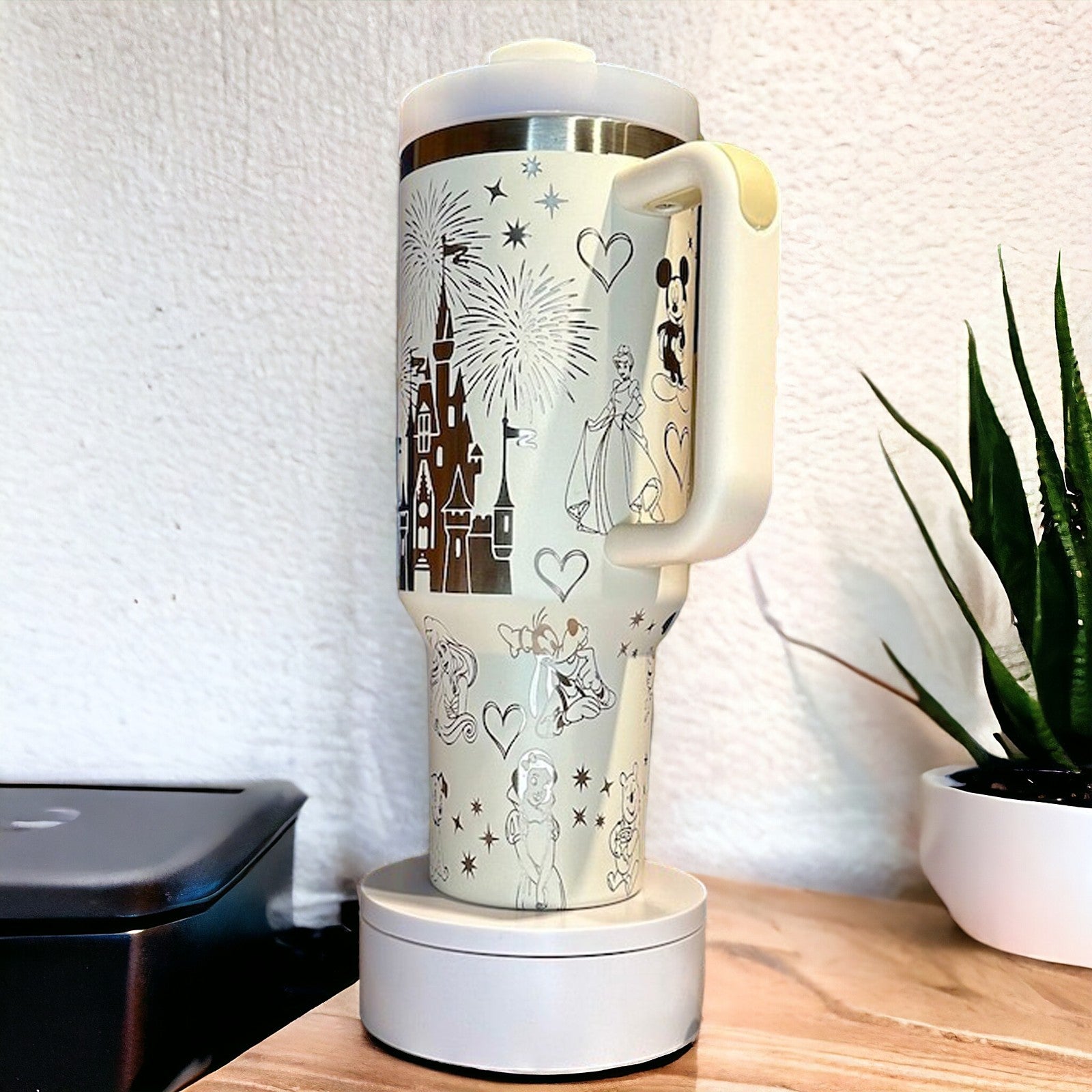 Disney Characters Cartoon Custom Stanley Cup 40 oz 30 oz Tumbler With Handle