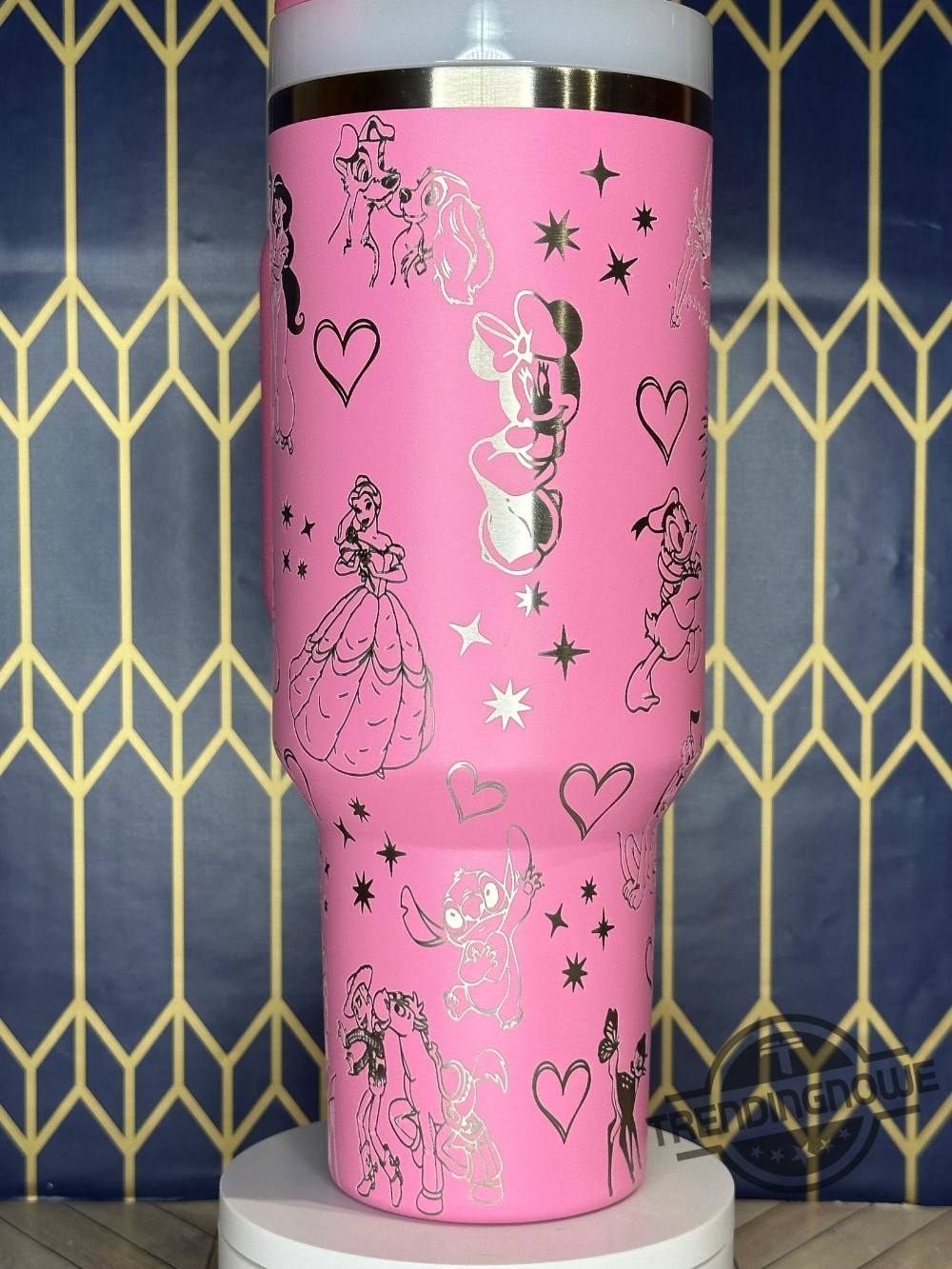 Disney Mickey Mouse Cartoon Custom Stanley Cup 40 oz 30 oz Tumbler With Handle