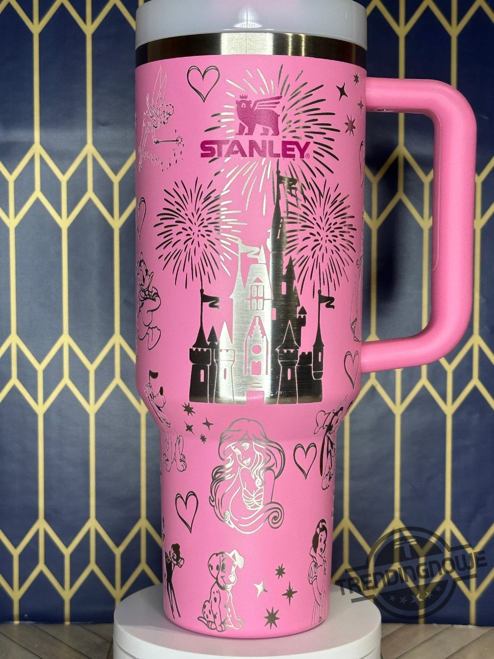 Disney Mickey Mouse Cartoon Custom Stanley Cup 40 oz 30 oz Tumbler With Handle