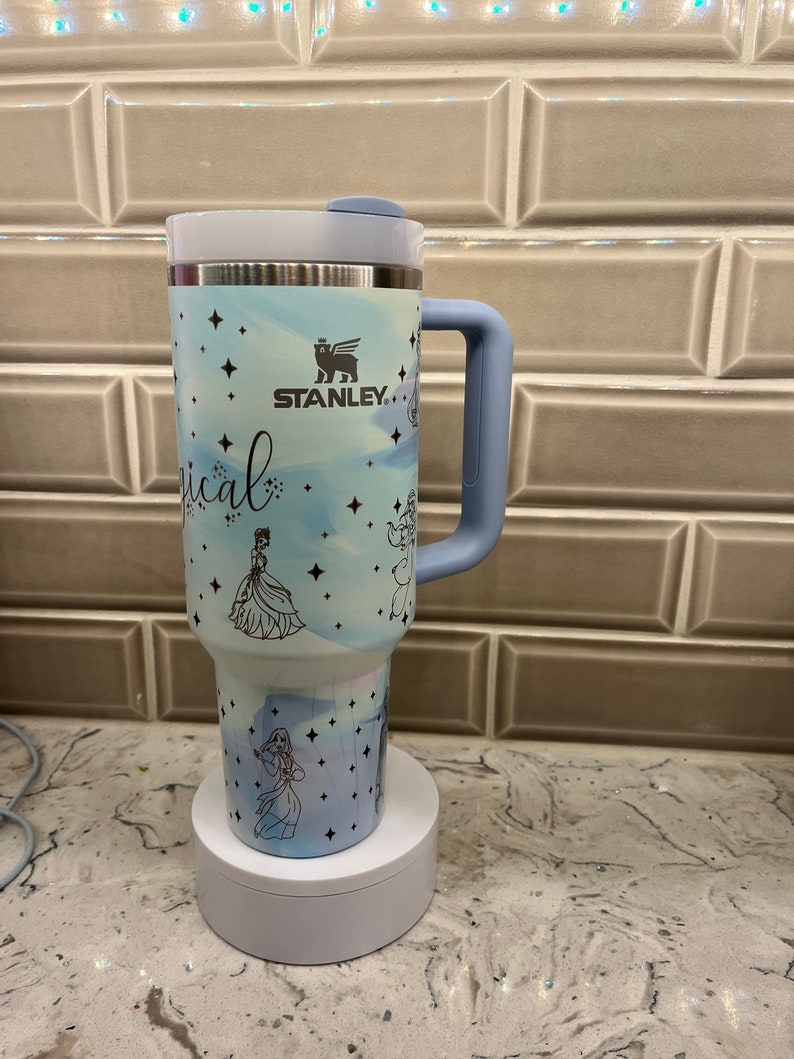 Disney Princesses Cartoon Custom Stanley Cup 40 oz 30 oz Tumbler With Handle